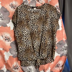 Leopard Blouse